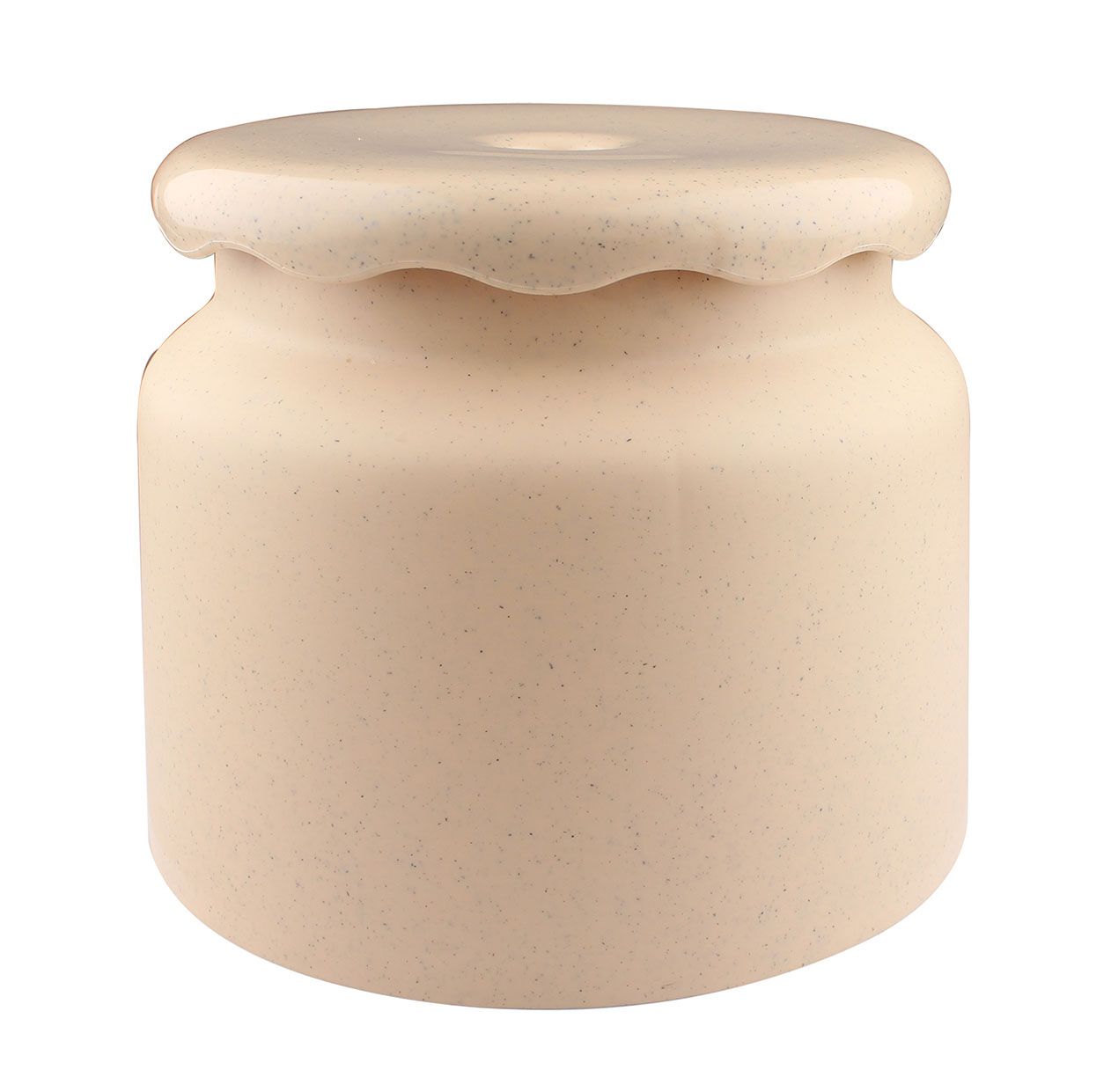 Frosty Bathroom Stool (Cream)